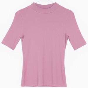 Anthropologie LavenderFitted Short Sleeve Shirt NWOT